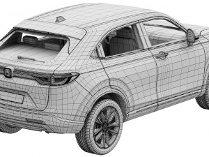 Honda HR-V 2022 3D 모델