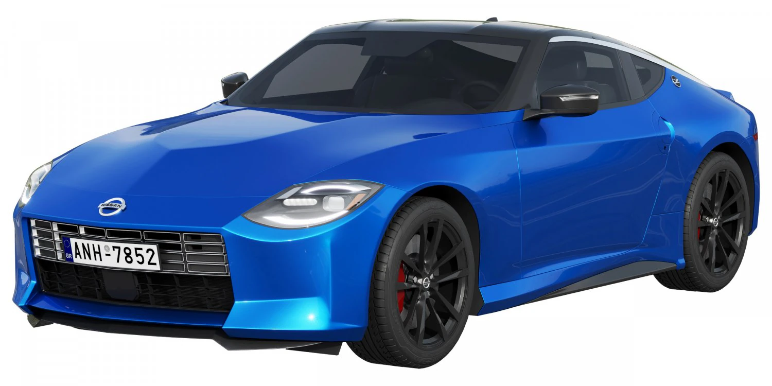 Nissan Z 2023 3D Model .c4d .max .obj .3ds .fbx .stl .blend