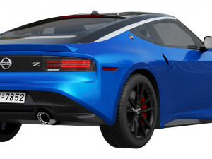 Nissan Z 2023 Model 3D