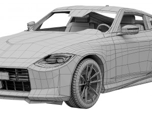 Nissan Z 2023 Model 3D