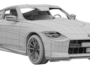 Nissan Z 2023 Model 3D