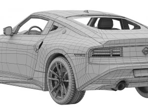 Nissan Z 2023 3D Model