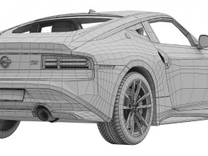 Nissan Z 2023 Model 3D
