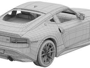 Nissan Z 2023 Model 3D