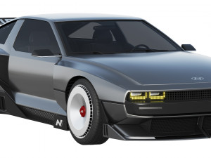 Hyundai N Vision 74 Modello 3D