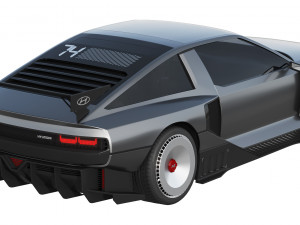 Hyundai N Vision 74 Modello 3D