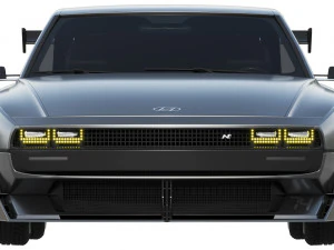 Hyundai N Vision 74 3D Model