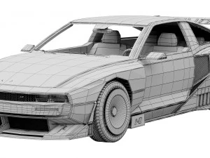 Hyundai N Vision 74 3D Model