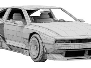 Hyundai N Vision 74 3D Model