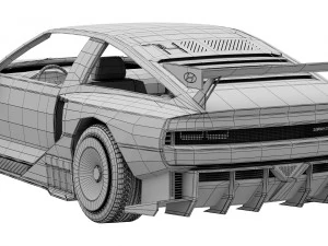 Hyundai N Vision 74 3D Model