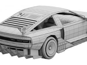 Hyundai N Vision 74 3D Model