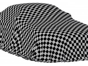 Car Cover coupe 3D Model
