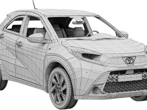 Toyota Aygo X Modello 3D