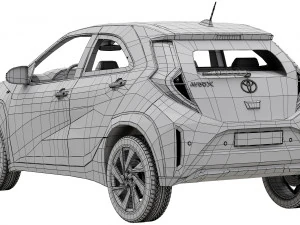 Toyota Aygo X 3D Model