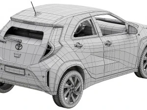 Toyota Aygo X 3D Model