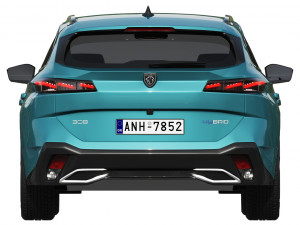 Peugeot 308 SW hybrid 2022 3D 모델