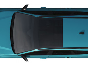Peugeot 308 SW hybrid 2022 3D 모델