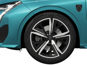Peugeot 308 SW hybrid 2022 3D 모델