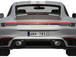 Porsche 911 Sport Classic 2023 3D Модель