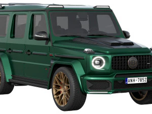 Mercedes-Benz AMG G63 BRABUS 700 WIDESTAR 3D Model