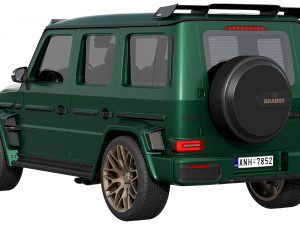 Mercedes-Benz AMG G63 BRABUS 700 WIDESTAR Model 3D