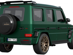 Mercedes-Benz AMG G63 BRABUS 700 WIDESTAR Model 3D