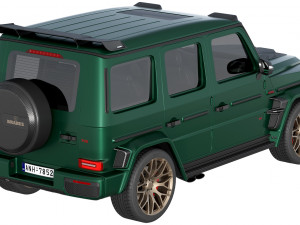Mercedes-Benz AMG G63 BRABUS 700 WIDESTAR Model 3D
