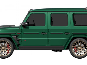 Mercedes-Benz AMG G63 BRABUS 700 WIDESTAR Model 3D
