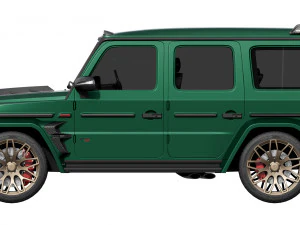 Mercedes-Benz AMG G63 BRABUS 700 WIDESTAR 3D Model