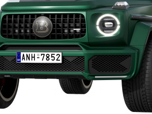 Mercedes-Benz AMG G63 BRABUS 700 WIDESTAR Model 3D