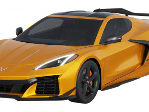 Chevrolet Corvette Z06 2023 3Dモデル