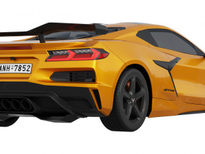 Chevrolet Corvette Z06 2023 Model 3D