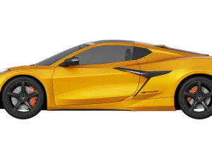 Chevrolet Corvette Z06 2023 3D Model