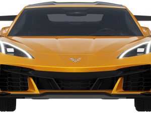 Chevrolet Corvette Z06 2023 Model 3D