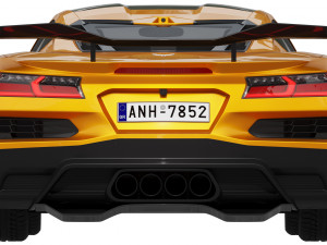 Chevrolet Corvette Z06 2023 Model 3D