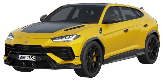 Urus Performante 2023 3D-Modell .c4d .max .obj .3ds .fbx .stl .blend 