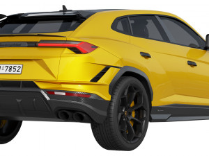 Urus Performante 2023 3D-Modell