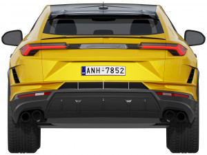 Urus Performante 2023 3D-Modell