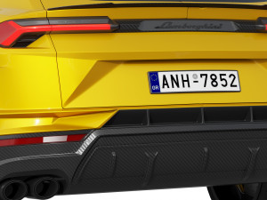 Urus Performante 2023 3D-Modell