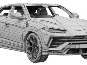 Urus Performante 2023 3D-Modell