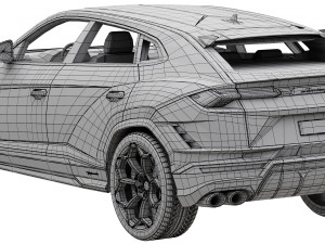 Urus Performante 2023 3D-Modell