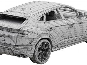 Urus Performante 2023 3D-Modell