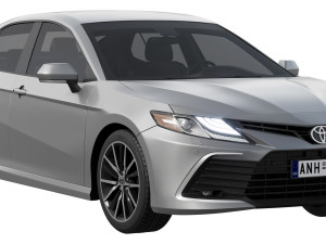 Toyota Camry LE Hybrid 2023 3D Model