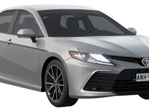 Toyota Camry LE Hybrid 2023 3D Model