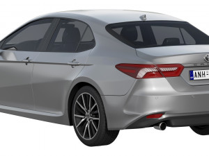 Toyota Camry LE Hybrid 2023 3D Model