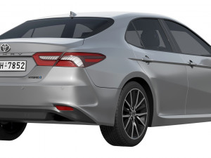 Toyota Camry LE Hybrid 2023 3D Model