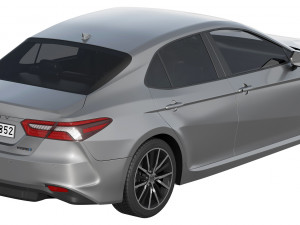 Toyota Camry LE Hybrid 2023 3D Model