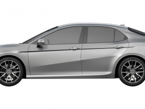 Toyota Camry LE Hybrid 2023 3D Model