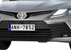 Toyota Camry LE Hybrid 2023 3D Model