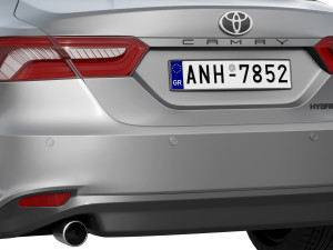 Toyota Camry LE Hybrid 2023 3D Model